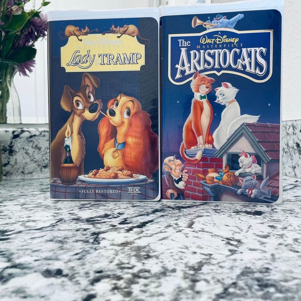 Disney VHS Collection - Lady and the Tramp & The Aristocats